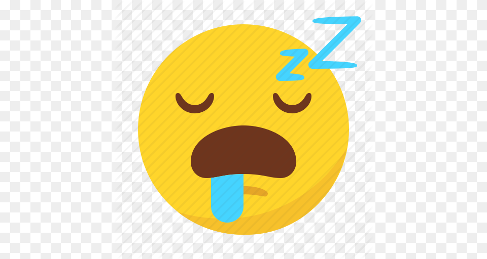 Emoji Emoticon Sleep Sleeping Tired Icon, Face, Head, Person Png Image