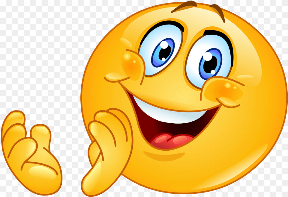 Emoji Emoticon Smiley Clapping Clapping Smiley, Toy Png Image