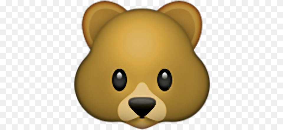Emoji Emoticon Urso Emoticonurso Iphone Bear Emoji, Plush, Toy Free Png Download