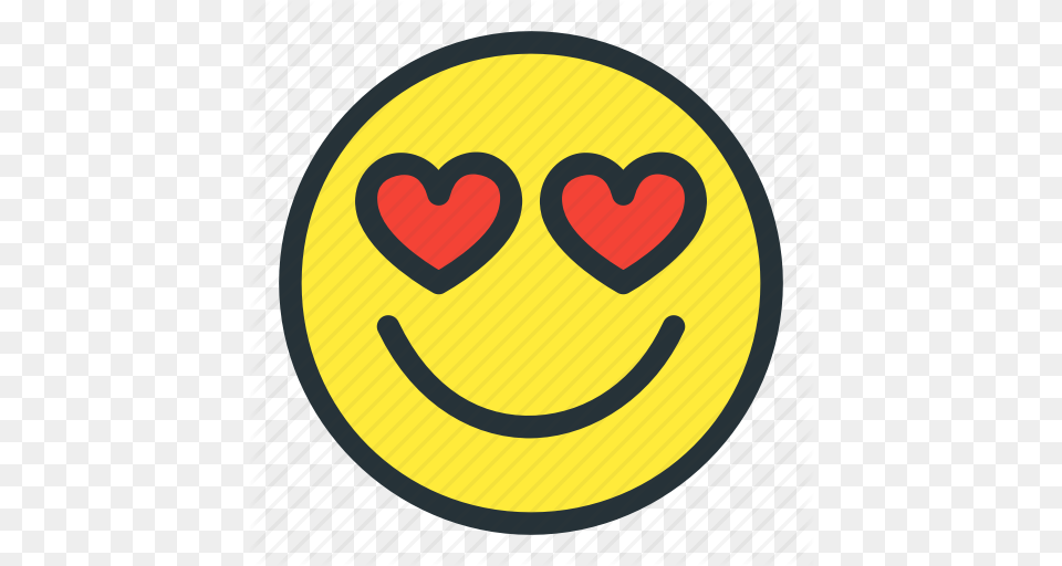 Emoji Emoticons Face Heart Love Lovely Smiley Icon, Logo, Symbol, Disk Png