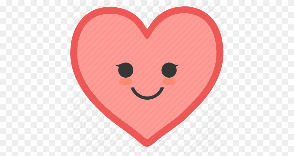 Emoji Emoticons Face Heart Shapes Smile Smiley Icon Free Png