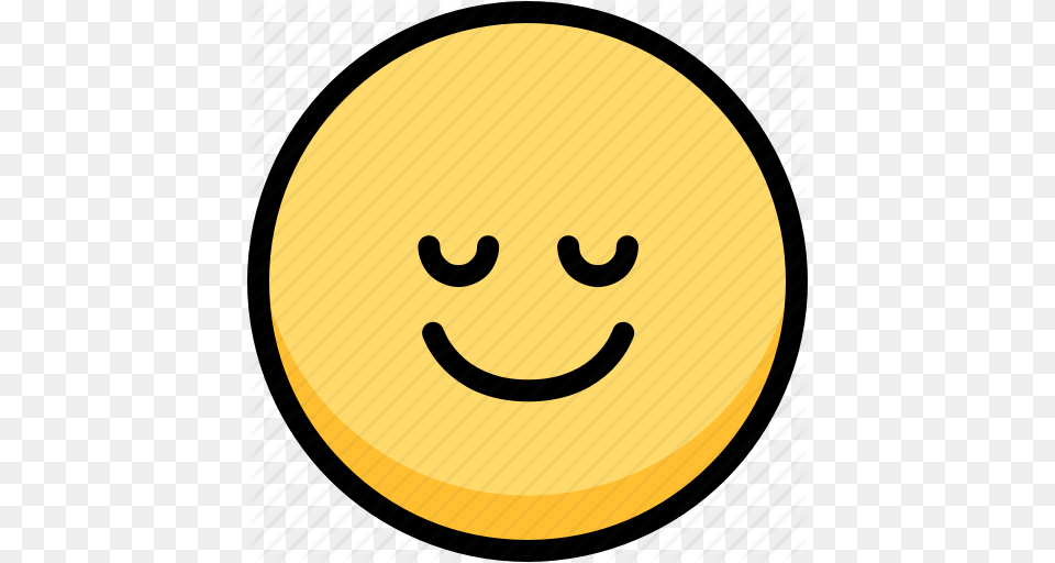Emoji Emotion Expression Face Feeling Peace Icon, Logo, Food, Head, Person Png Image