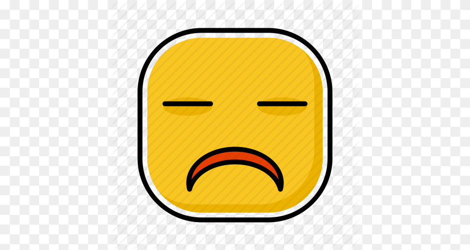 Emoji Emotion Expression Face Sad Icon, Head, Person, Mailbox Png Image