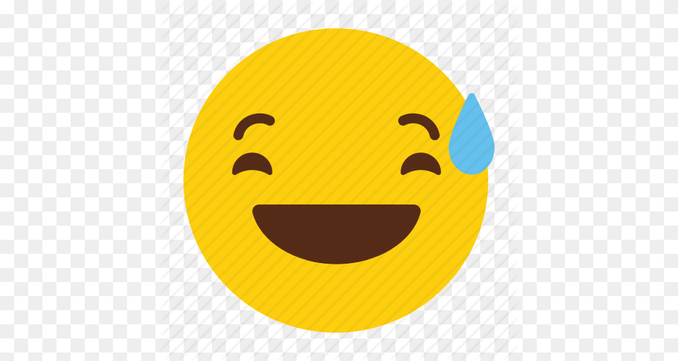 Emoji Emotion Laugh Smile Tears Icon, Face, Head, Person, Food Free Transparent Png