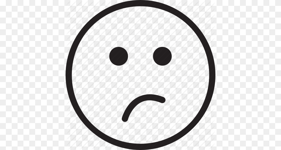 Emoji Emotions Nah Smiley Thinking Icon Png