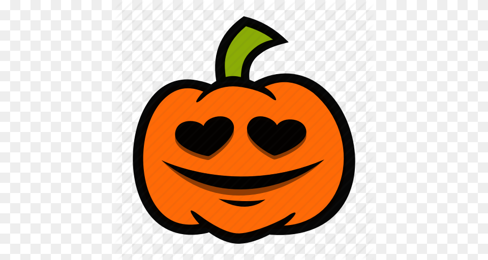 Emoji Eyes Halloween Heart Pumpkn, Food, Plant, Produce, Pumpkin Free Transparent Png