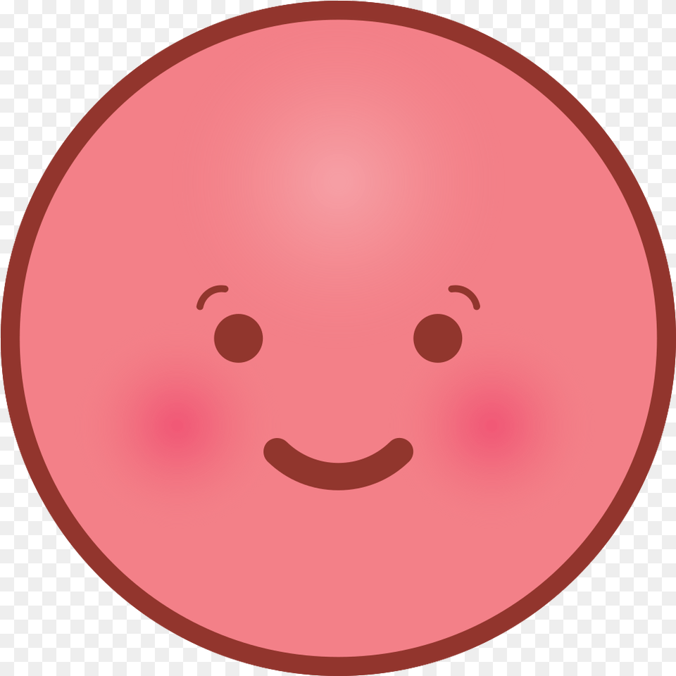 Emoji Face Circle Smile With Happy, Sphere, Astronomy, Moon, Nature Free Transparent Png