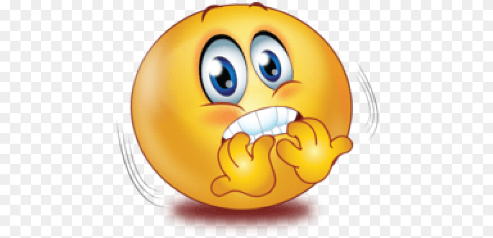 Emoji Face Clipart Frightened Face Free Png