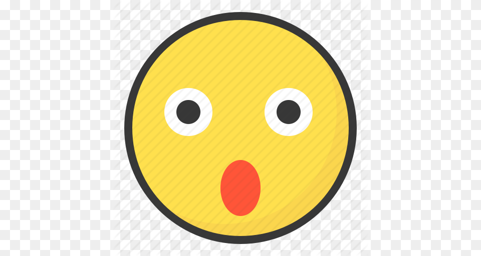 Emoji Face Clipart Surprise, Disk Png