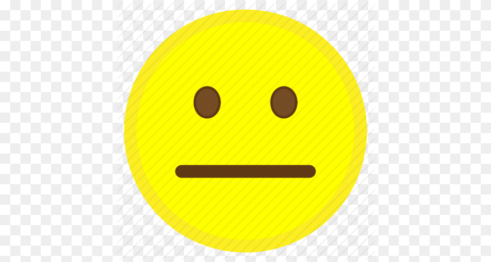 Emoji Face Happy Hovytech Mouth Neutral Sad Icon, Disk Free Png