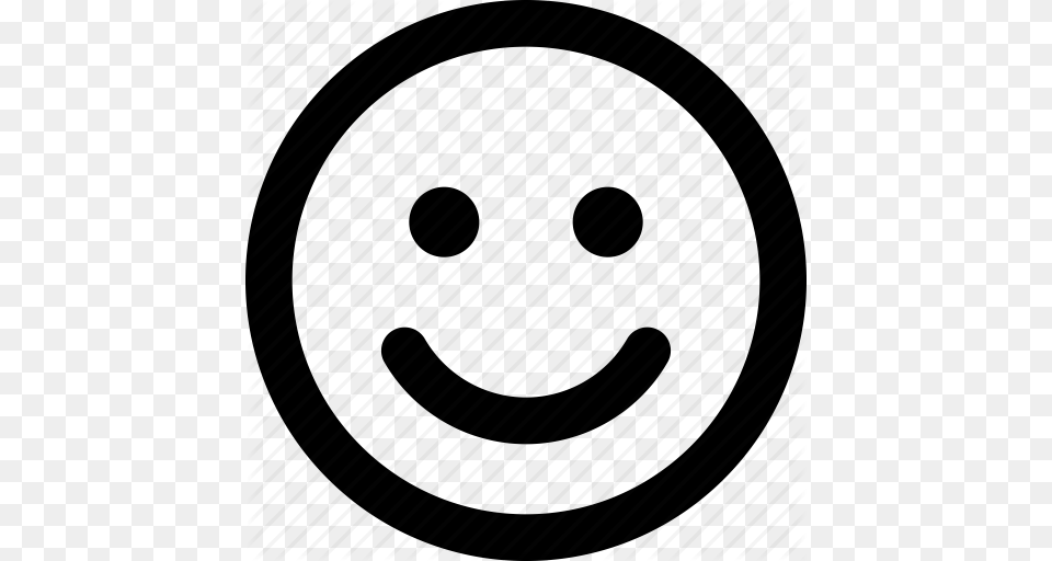 Emoji Face Happy Satisfied Icon Png