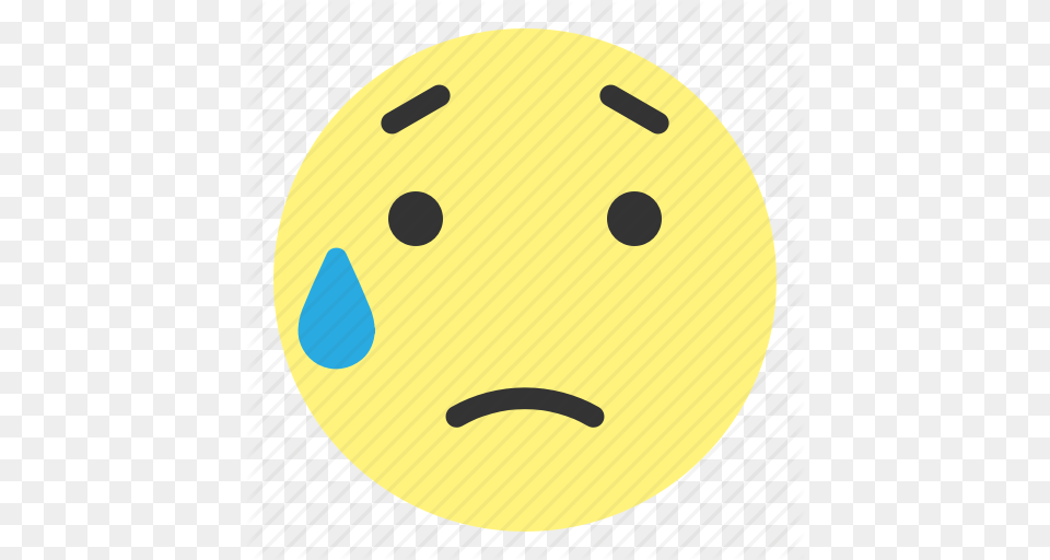 Emoji Face Hovytech Sad Stress Unhappy Water Icon, Sphere, Hockey, Ice Hockey, Ice Hockey Puck Free Transparent Png