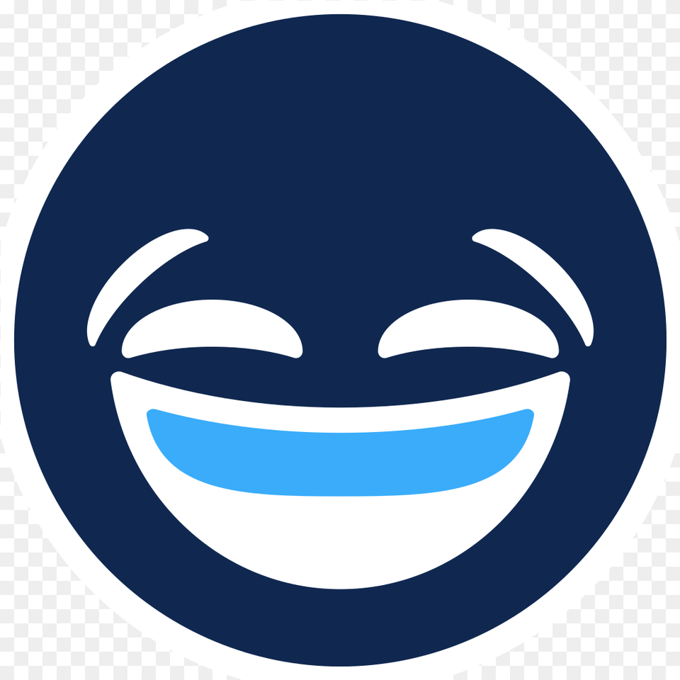 Emoji Face Laugh With Background Happy, Logo, Astronomy, Moon, Nature Png Image