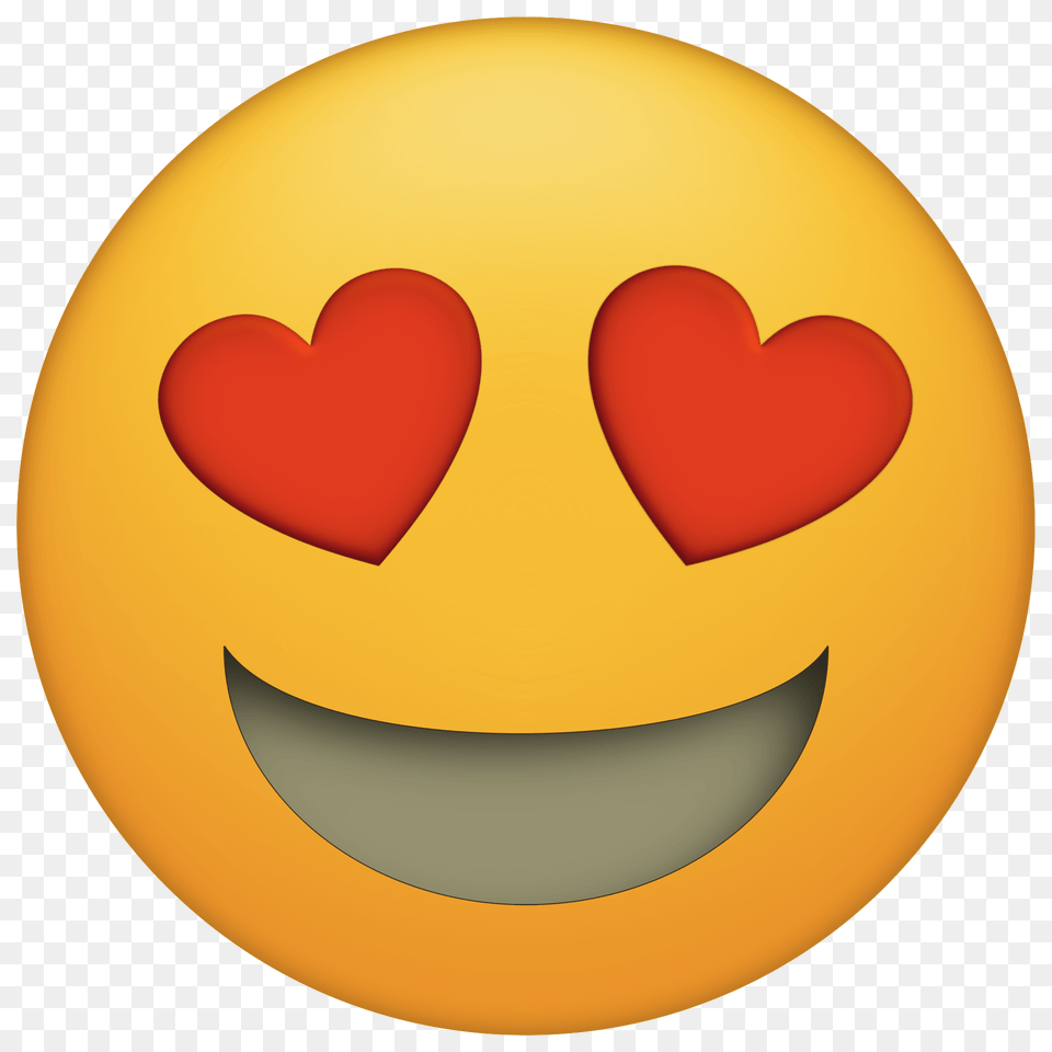 Emoji Faces Printable Printables Paper Trail Heart Eyes Emoji Png