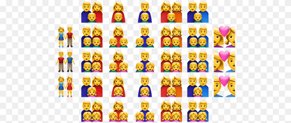 Emoji Family, Person, Doll, Toy, Baby Free Transparent Png
