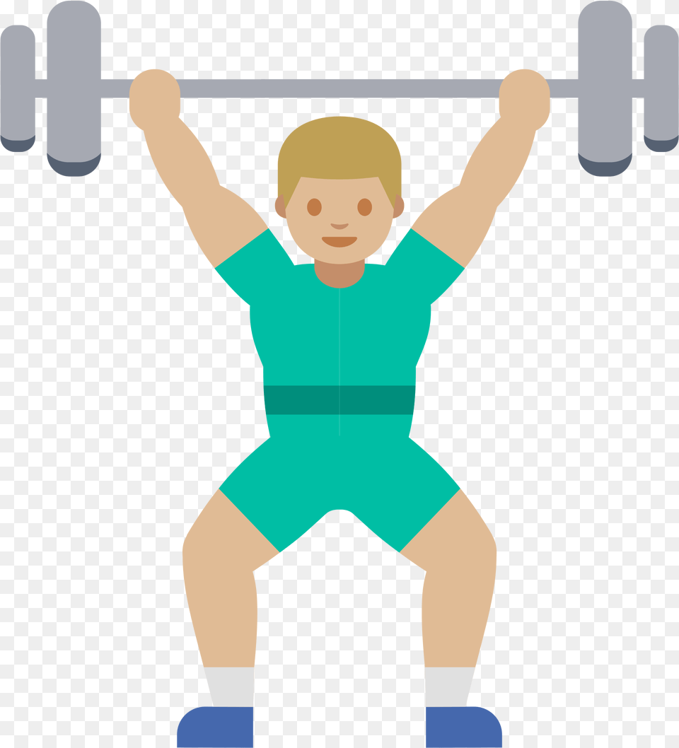 Emoji Fitness Clipart Muscle Emoji, Baby, Person, Face, Head Png Image