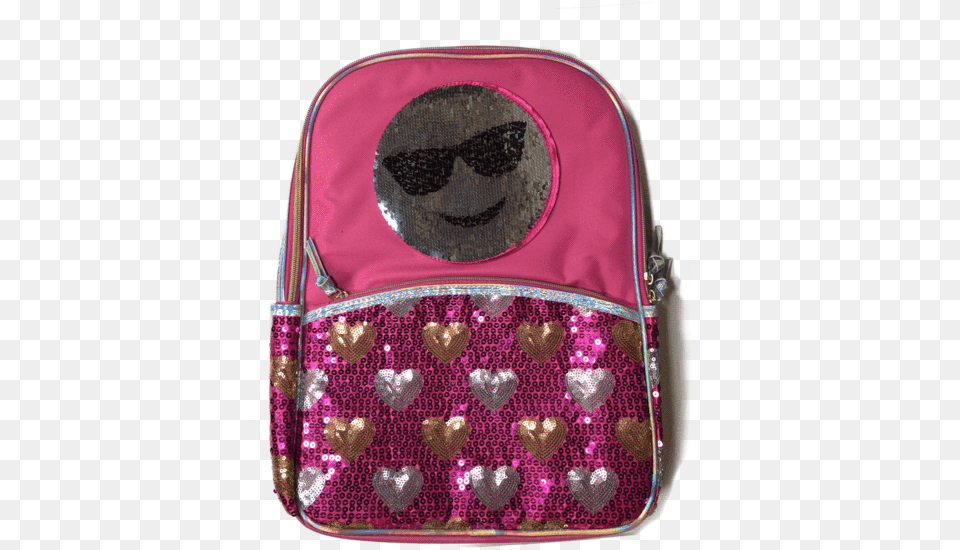 Emoji Flip Sequin Backpackclass, Accessories, Bag, Handbag, Purse Free Transparent Png