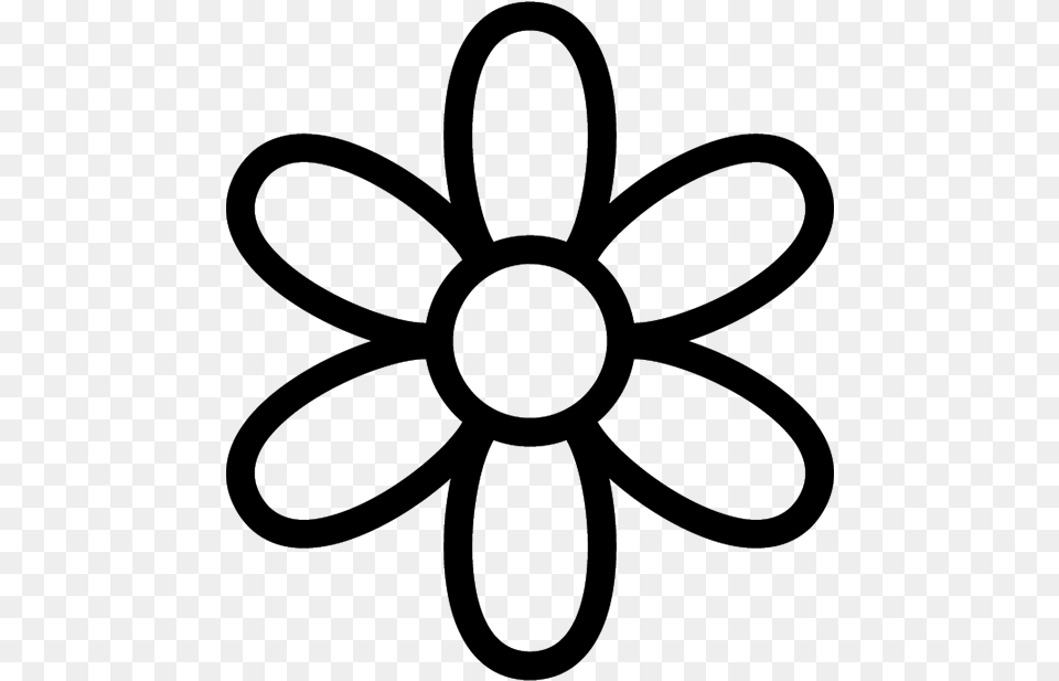Emoji Flower Michelin Star Restaurants Logo, Gray Free Png Download