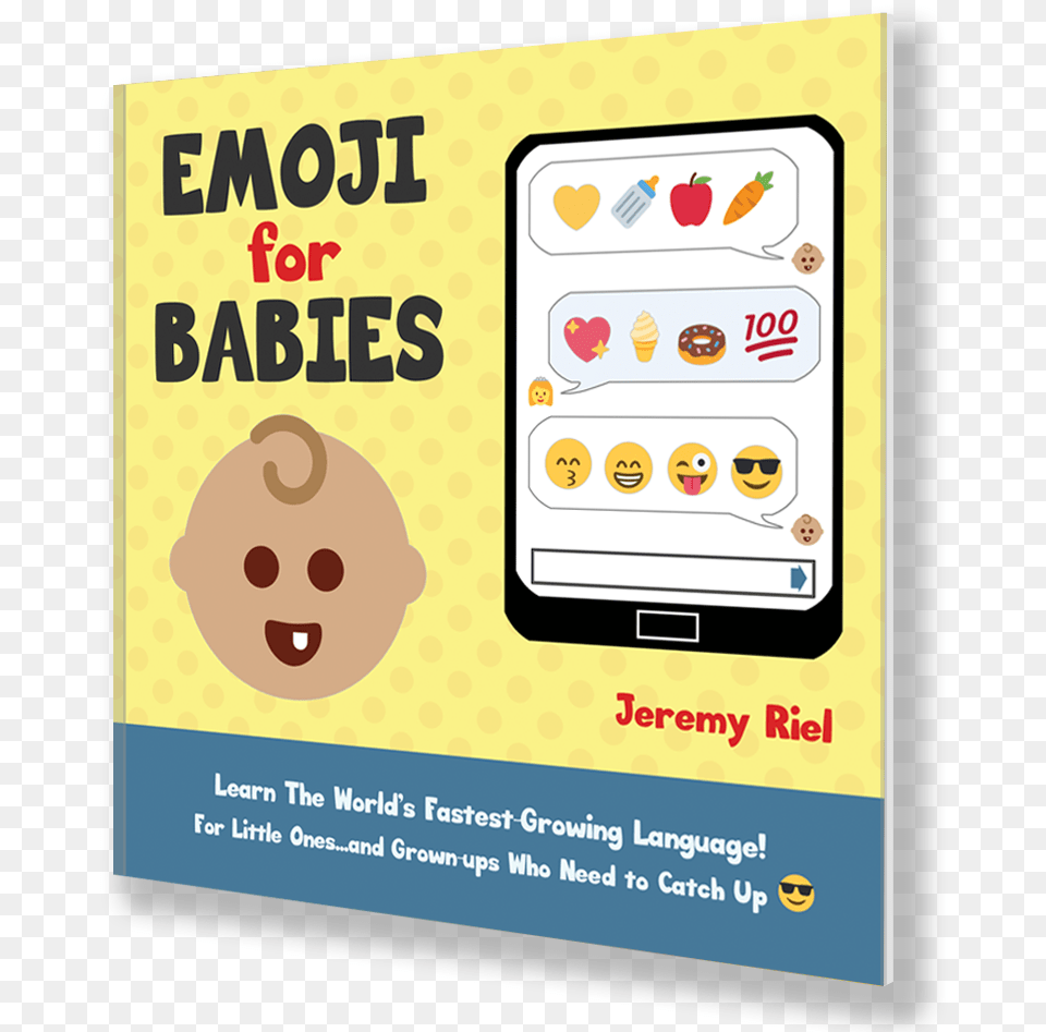 Emoji For Babies Poster, Advertisement, Head, Person, Text Free Png Download