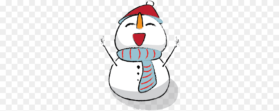 Emoji For Imessage Messages Sticker 0 Snowman Stickers, Nature, Outdoors, Snow, Winter Free Png Download