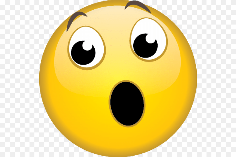 Emoji For Surprised Face, Sphere, Ball, Football, Soccer Free Png
