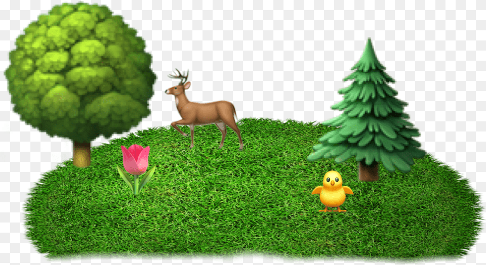 Emoji Forest Stickerused Forest Emoji Png