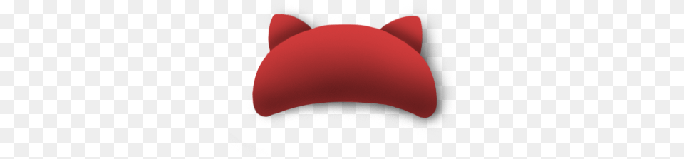 Emoji Fox Ears Face Hat Crown Freetoedit Throw Pillow, Cushion, Home Decor, Clothing, Cap Free Png