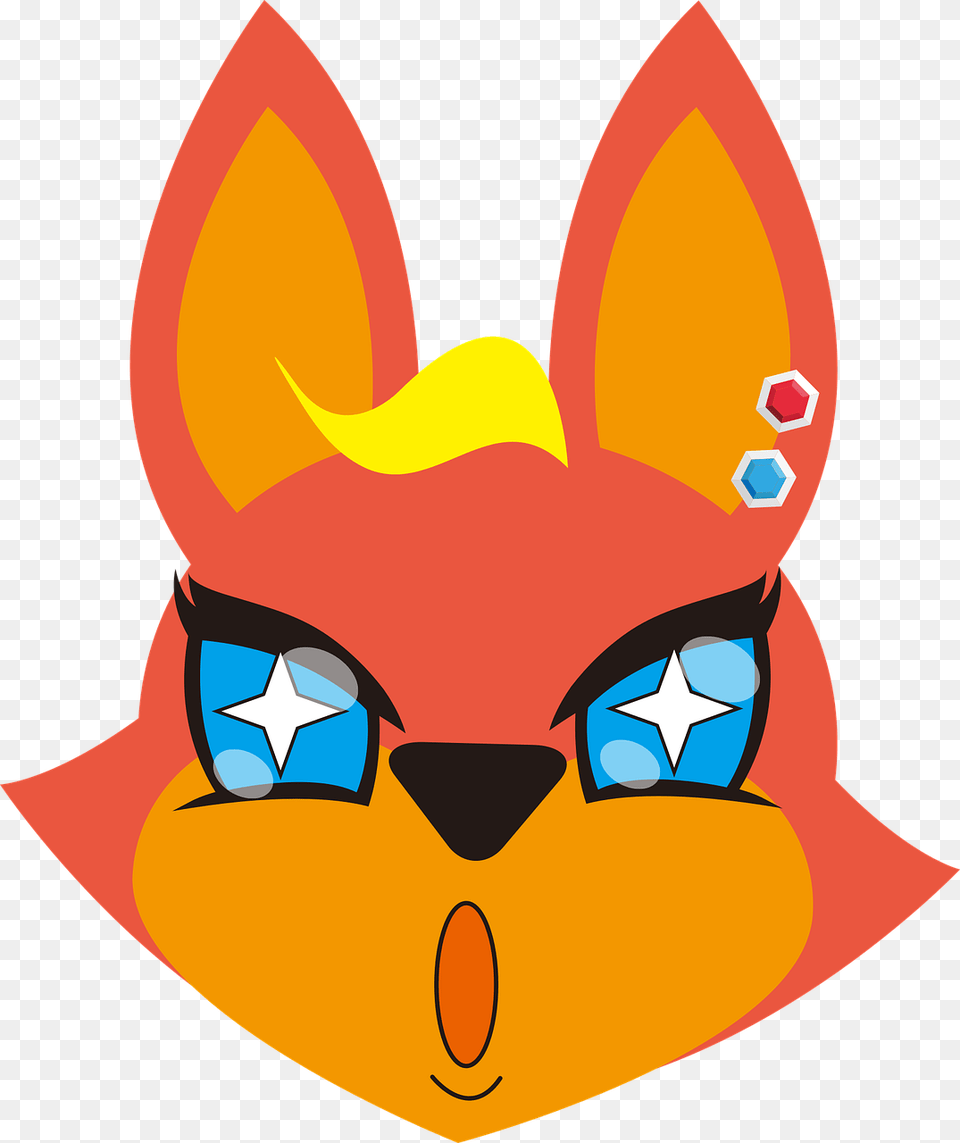 Emoji Fox Emoticons Surprised Fun Cute Animal, Baby, Person, Cat, Mammal Free Transparent Png