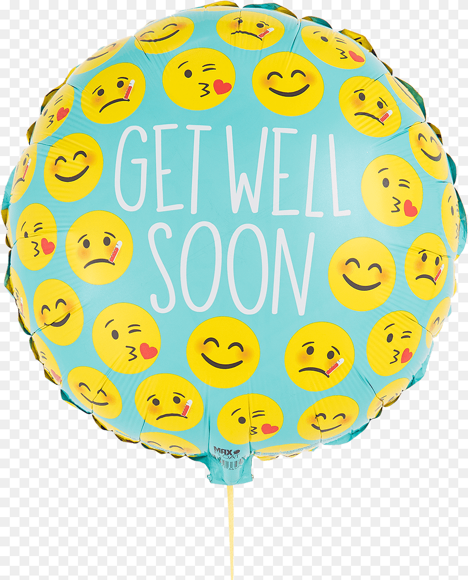 Emoji Get Well Soon Emoji, Balloon, Face, Head, Person Free Transparent Png