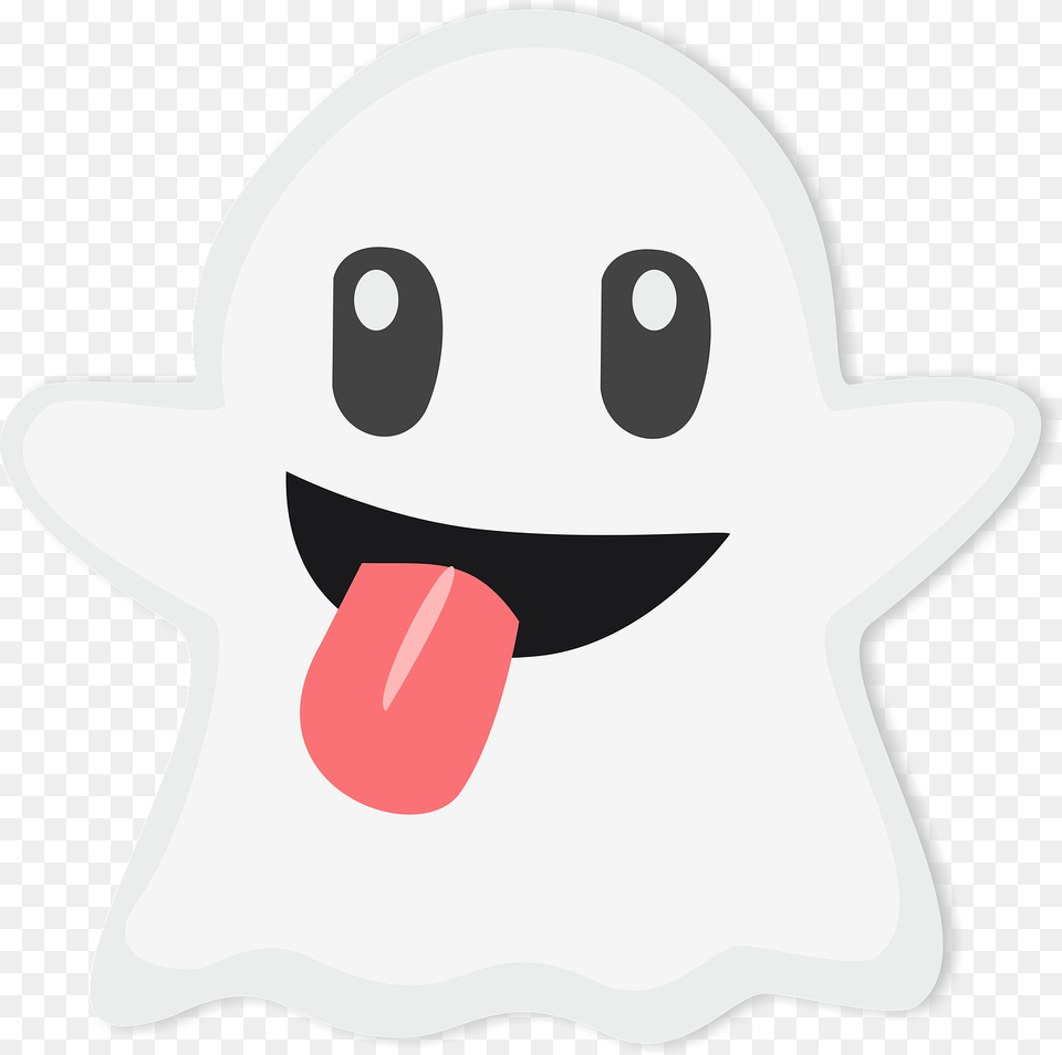 Emoji Ghost Ghost Emoji Cutoo Cuto Emoji Fantasma, Body Part, Mouth, Person, Tongue Png
