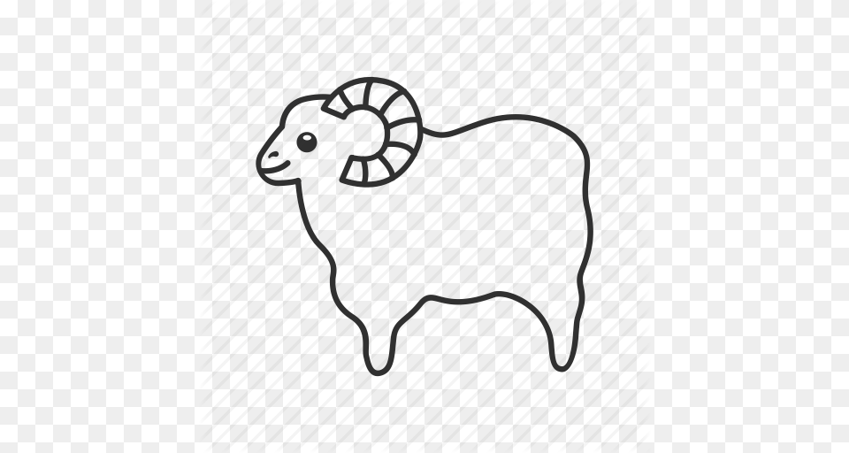 Emoji Goat Horns Mammal Ram Ram Full Body Sheep Icon, Livestock, Animal, Bull Free Png