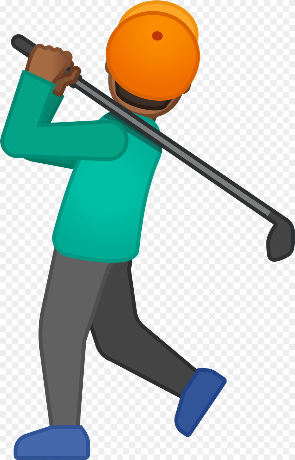 Emoji Golf Clipart Download Emoji Golf, People, Person, Helmet, Baseball Png Image