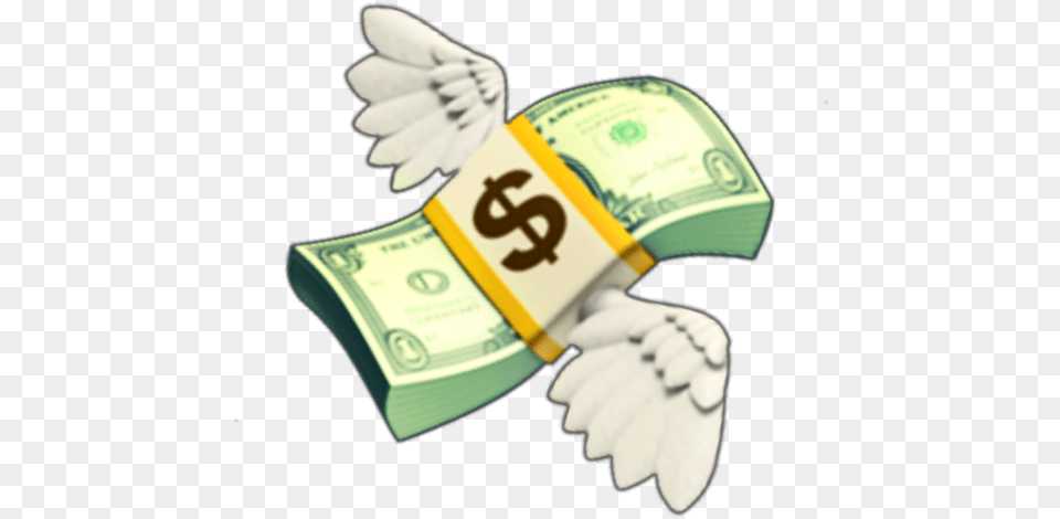 Emoji Green Money Iphone Flying Money Emoji Baby, Person Free Transparent Png