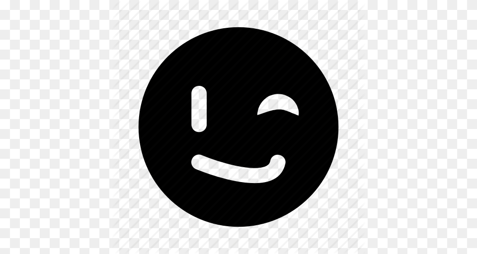 Emoji Happy Smile Smirk Wink Icon, Logo Png Image