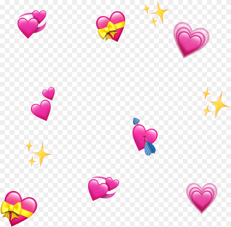 Emoji Heart Heartemoji Iphoneemoji Hearts Aesthetic Heart Emoji Meme Template, Symbol Free Png