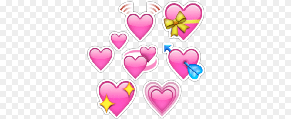 Emoji Heart Pin Strawberry Border Iphone Emojis Hearts, Dynamite, Weapon, Cream, Dessert Free Png
