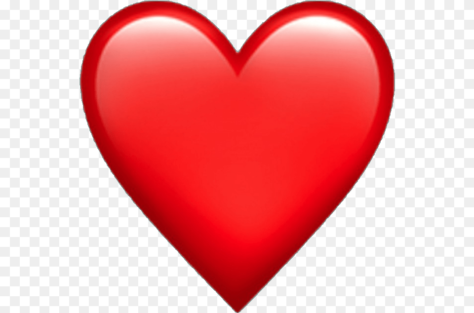 Emoji Heart Red Redheart Emojiheart Sticker By Hati Merah, Balloon Free Png Download
