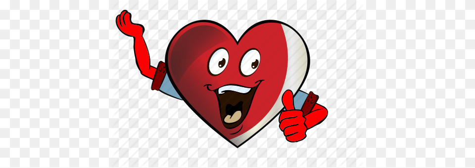 Emoji Heart Smiley Cartoon Face Icon Happy Free Png