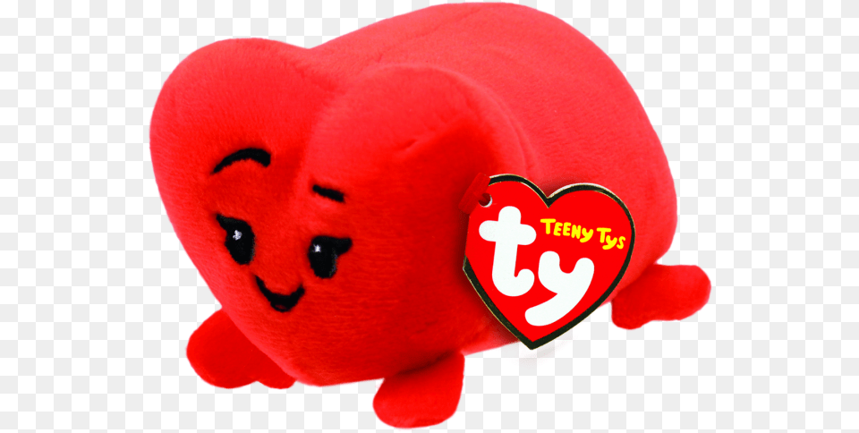 Emoji Heart Teeny Tys Stuffed Toy, Plush Free Transparent Png