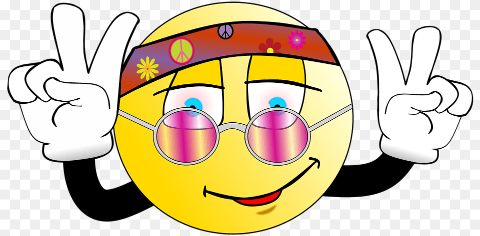 Emoji Hippie, Accessories, Sunglasses Png Image