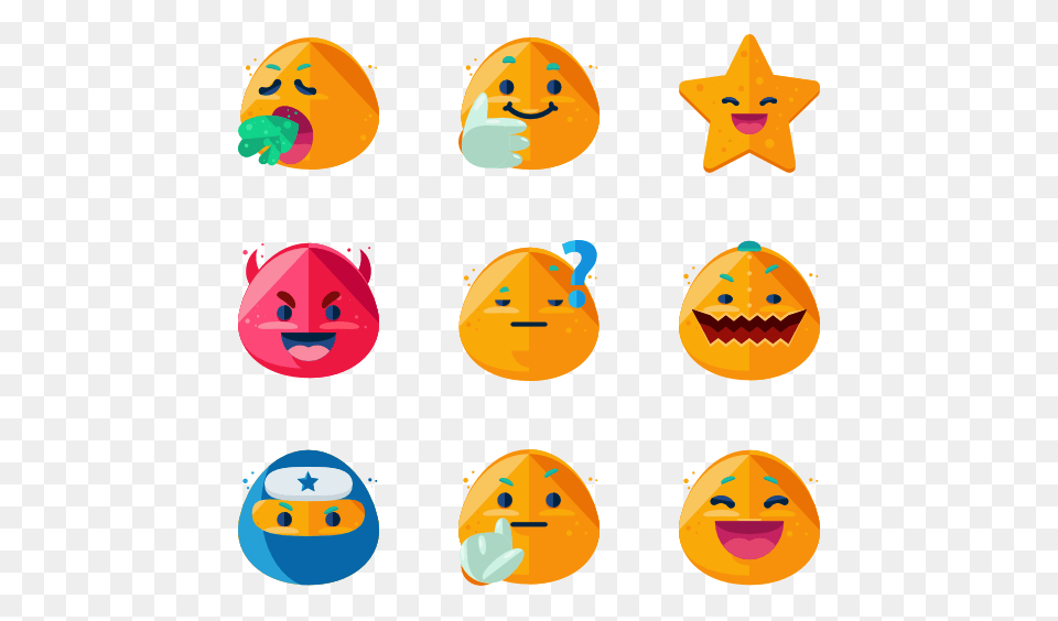 Emoji Icon Packs, Food, Sweets, Face, Head Free Png