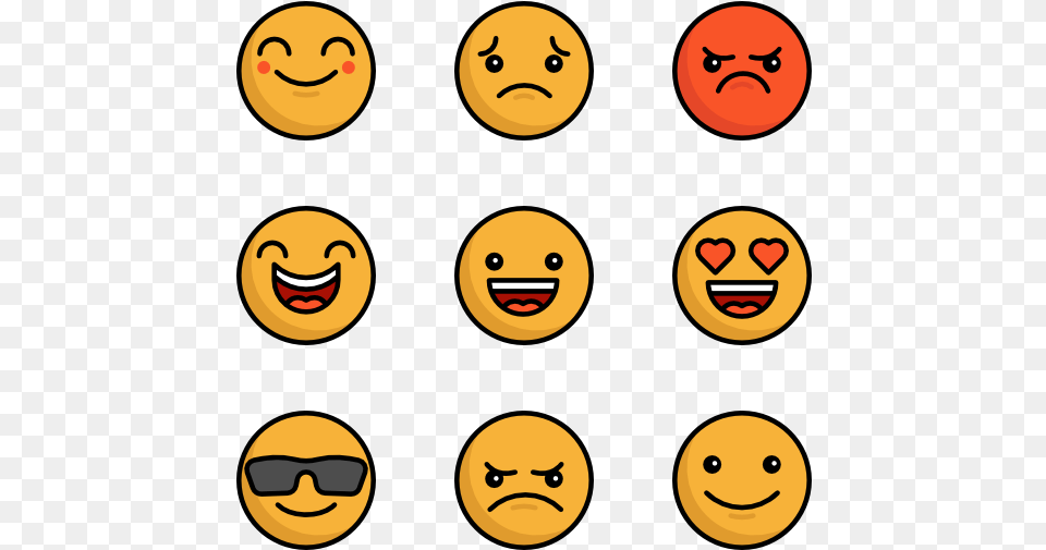 Emoji Icon Packs Emotions, Food, Sweets, Face, Head Png Image
