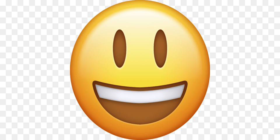 Emoji Icon Smiling Large, Sphere Png Image