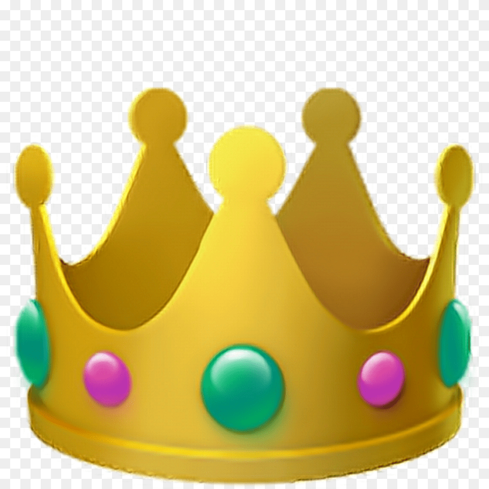 Emoji Ios 4 Crown Emoji Transparent, Accessories, Jewelry, Birthday Cake, Cake Png Image