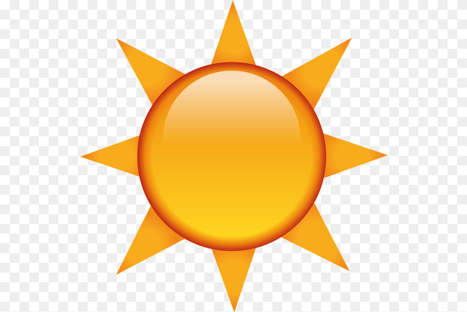 Emoji Ios Iphoneemoji Sun Yellow Tumblr Iphone Sun Emoji, Nature, Outdoors, Sky, Symbol Png Image