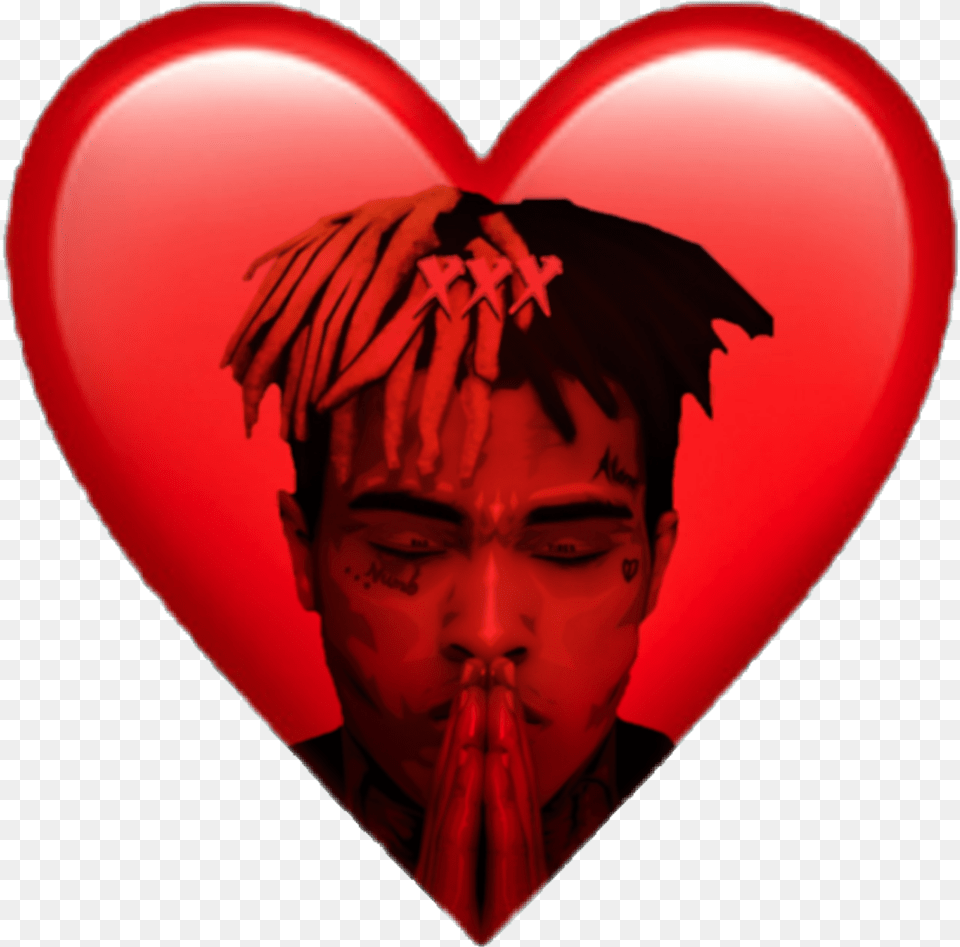 Emoji Iphone Heart Red Redheart Redaesthetic Rest In Peace Xxx, Adult, Male, Man, Person Png
