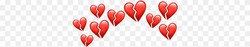 Emoji Iphoneemoji Heart Hearts Heartbroken Heartsbroken Heart, Food, Ketchup Png Image