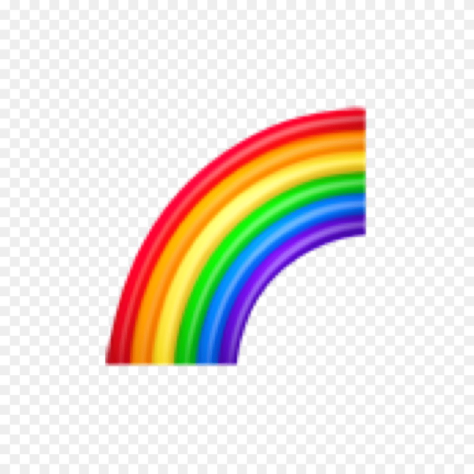 Emoji Iphoneemoji Rainbow Rainbowemoji Lgtb, Light Free Transparent Png