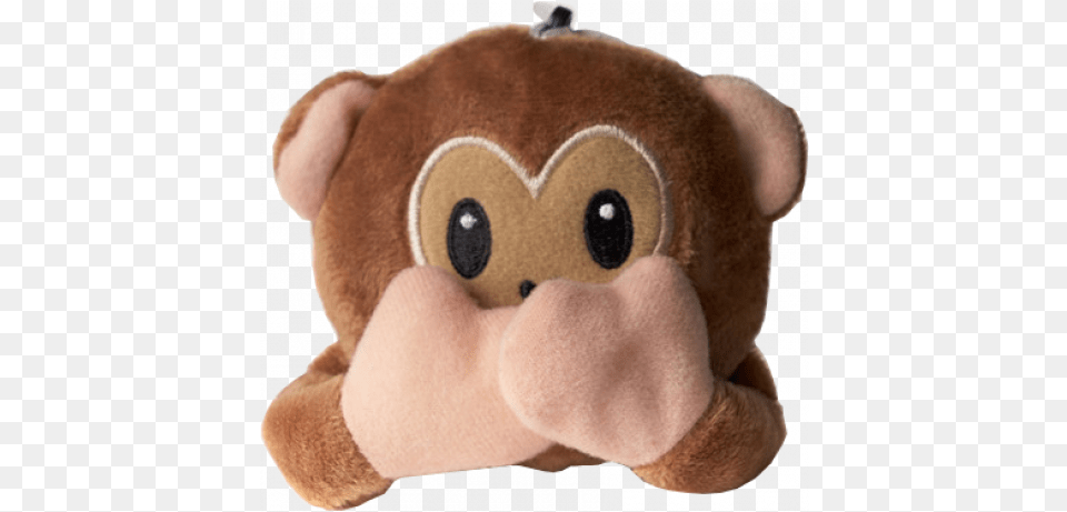 Emoji Keyring Monkey Teddy Bear, Plush, Toy, Teddy Bear Free Png
