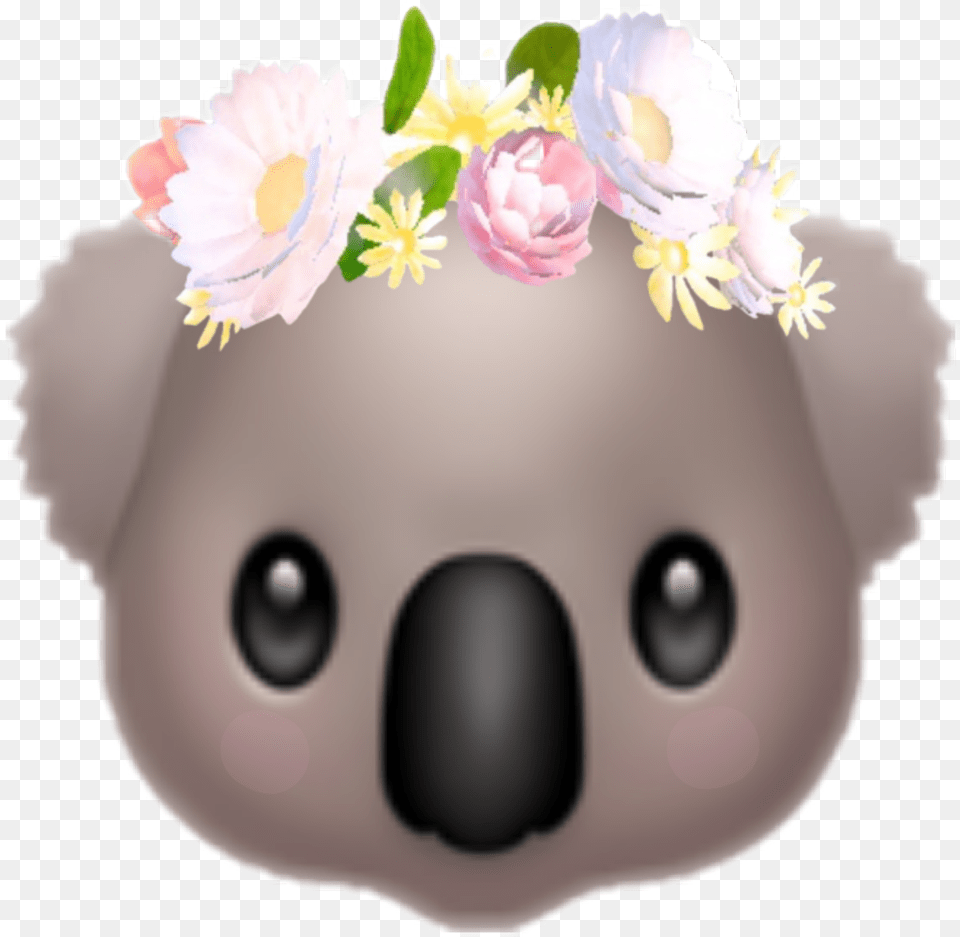 Emoji Koala Stickers Koala Bear Emoji Whatsapp, Flower, Petal, Plant, Flower Arrangement Free Transparent Png
